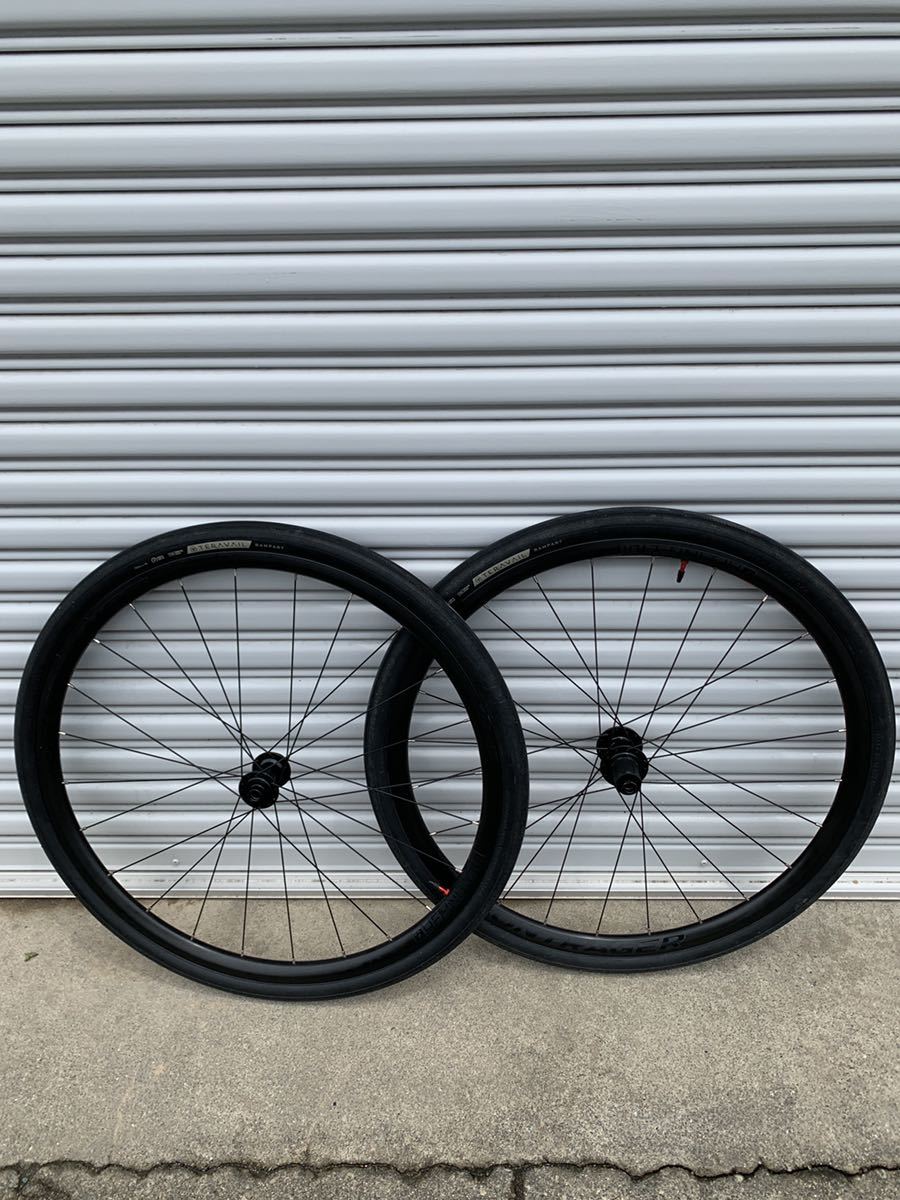 BONTRAGER AFFINITY TLR ディスク ホイール前後セット タイヤ付き