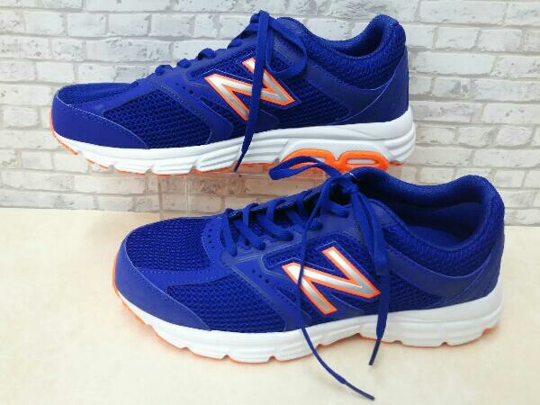 New Balance ニューバランス M460CP2 メンズシューズ メンズスニーカー ブルー オレンジ ランニングシューズ サイズ26.5cm