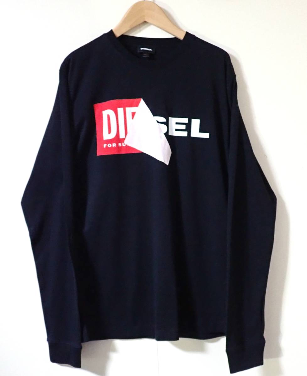 ディーゼル DIESEL ロンt（Tシャツ・カットソー｜トップス ロンT ホワイト サイズ:L ロングスリーブTシャツ (ディーゼル) 公式通販 クルーネック ロングスリーブ 今期新作 ブランド メンズ XS 2024年春夏