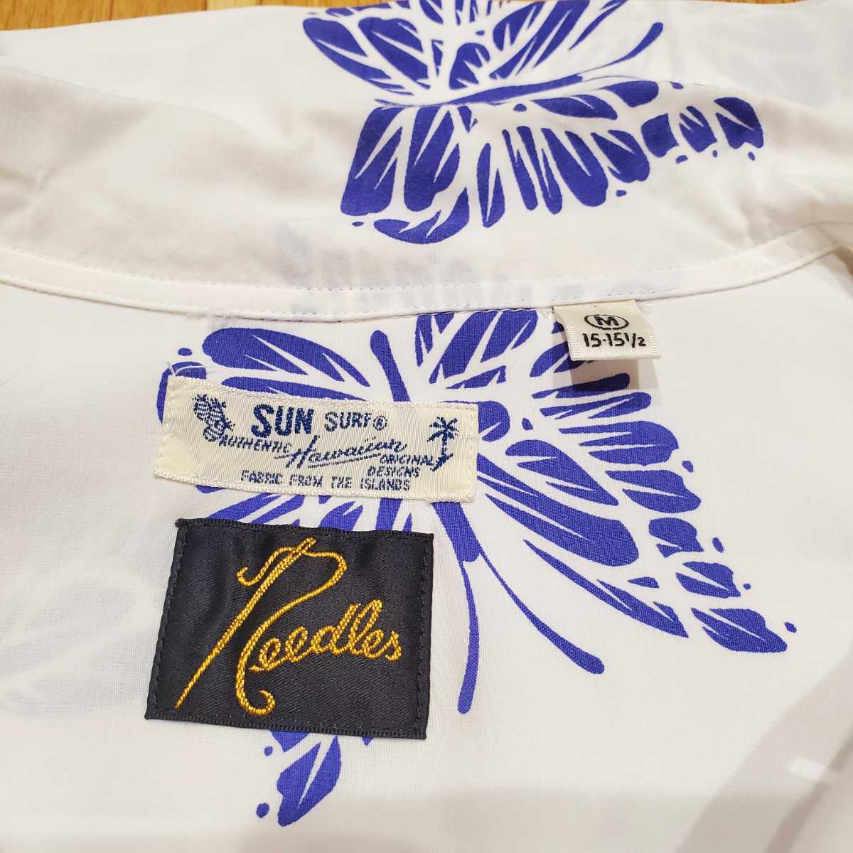 NEEDLES × SUN SURF × BEAMS / 別注 Aloha Shirts カッター&バック M
