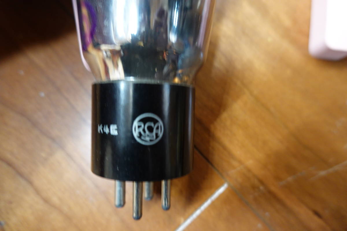 新品測定済　竿釣りJAN整流管RCA 5Z3