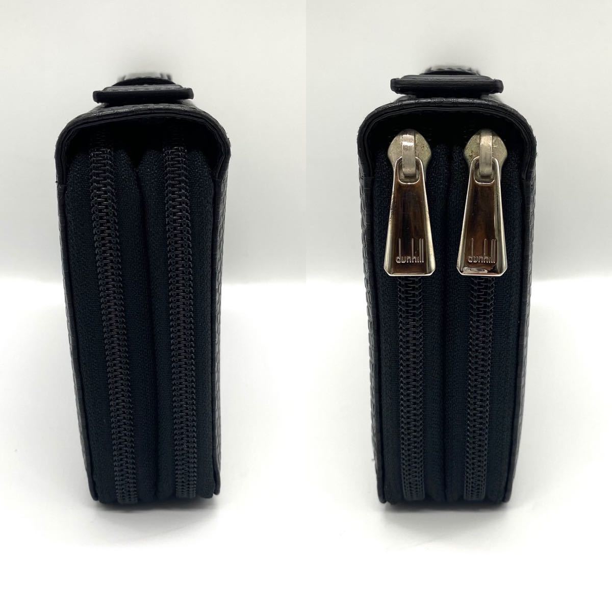 ダンヒル オーガナイザー トラベルバッグ wallet レザー ダブルジップ 楽天市場】【未使用品】【財布】dunhill ダンヒル シャーシ ダブル