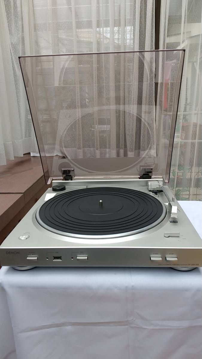DENONフルオートレコードプレーヤー DP-200USB 【公式通販】