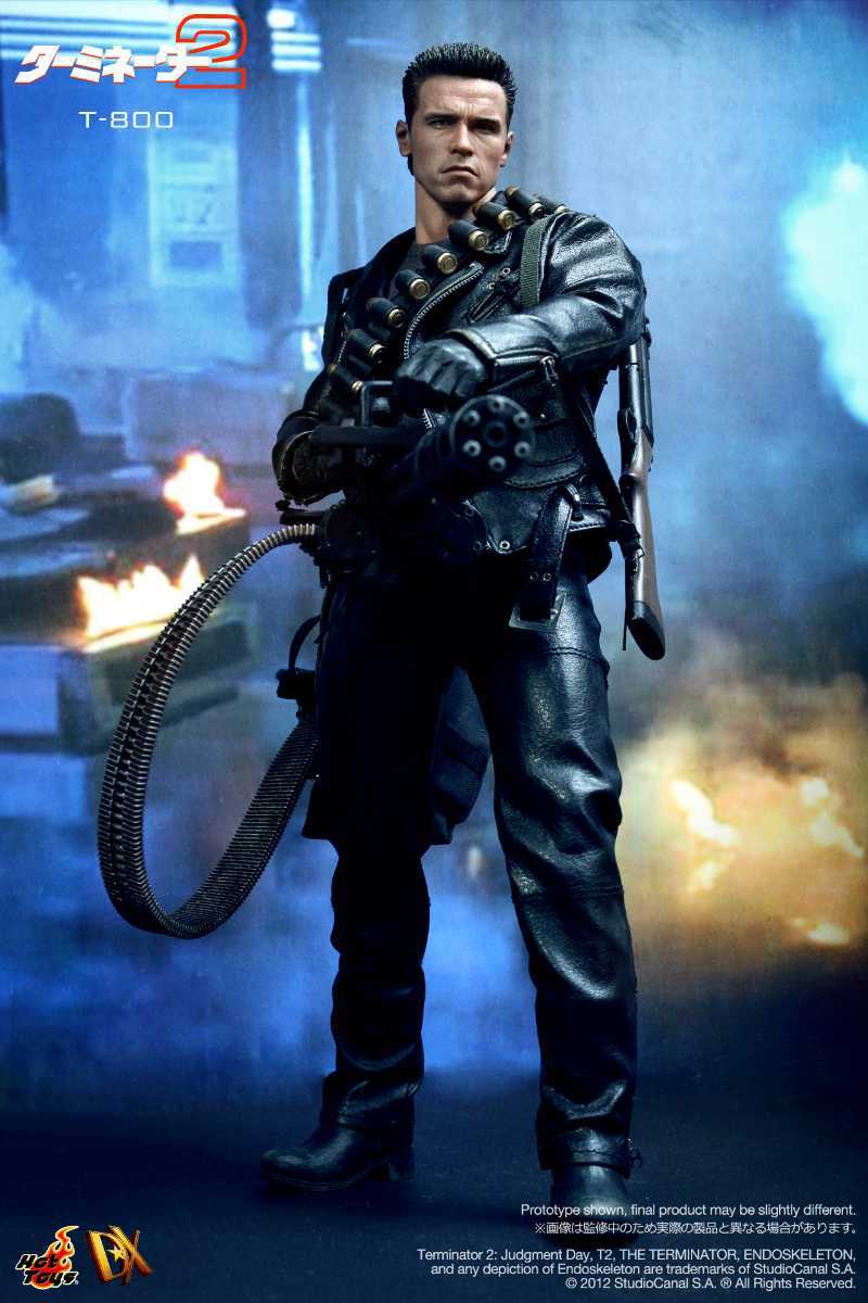 ホットトイズ ターミネーター2 1/6 フィギュア T-800 DX10 未開封 ホットトイズ hottoys ターミネーター2 DX10 T-800 フィギュア 発売