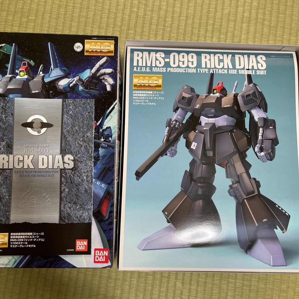 MG リック・ディアス（一部組立済み、パーツ完備不明） 【公式通販】