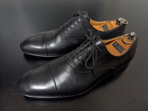美品 グッチ 7 GUCCI ストレートチップ ソフトドレスシューズ 黒 604688 GUCCI グッチ ストレートチップ ブラウン ソフトドレスシューズ 0