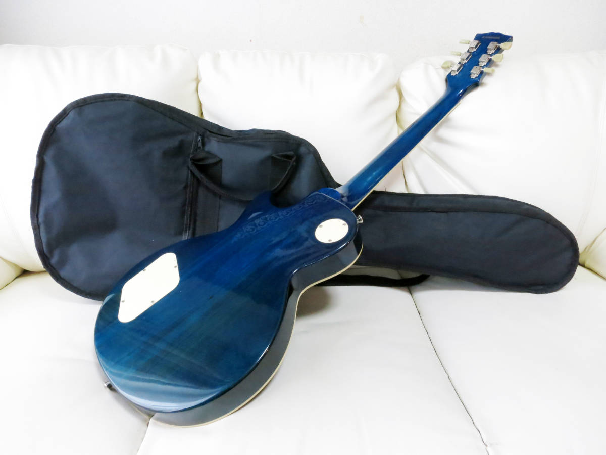 Blitz レスポール ゼブラ 中古のギターを買ってみた Blitz BLP-450
