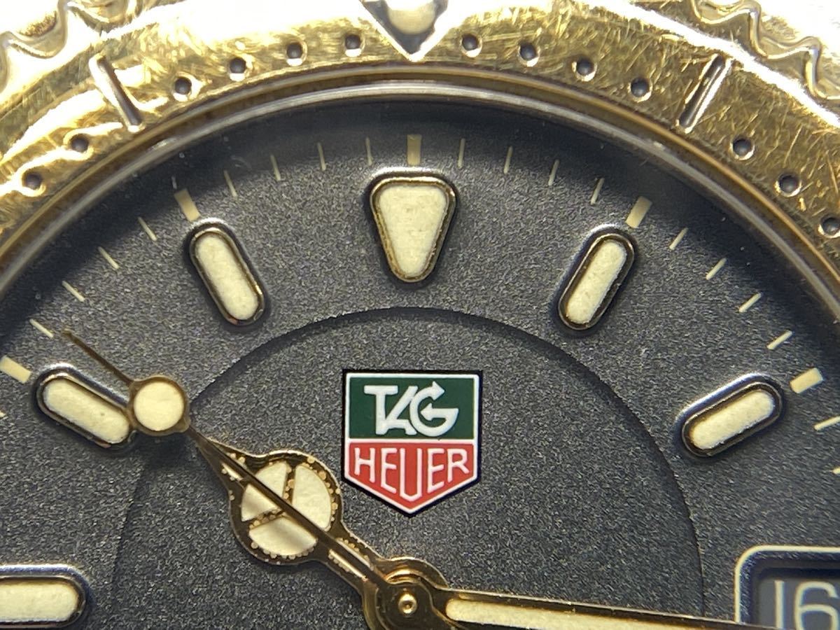 動品 ☆ TAG HEUER タグホイヤー WG1120-K0 電池交換済み 