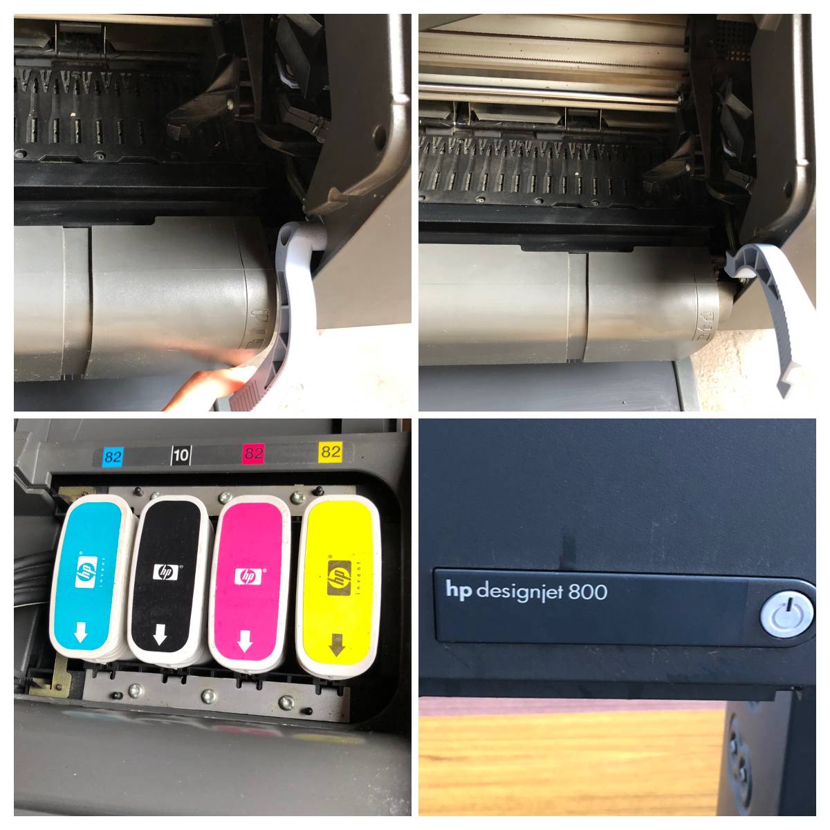 YU-22 HP Designjet 800 C7779B 大判プリンター プロッター A1 複合機 