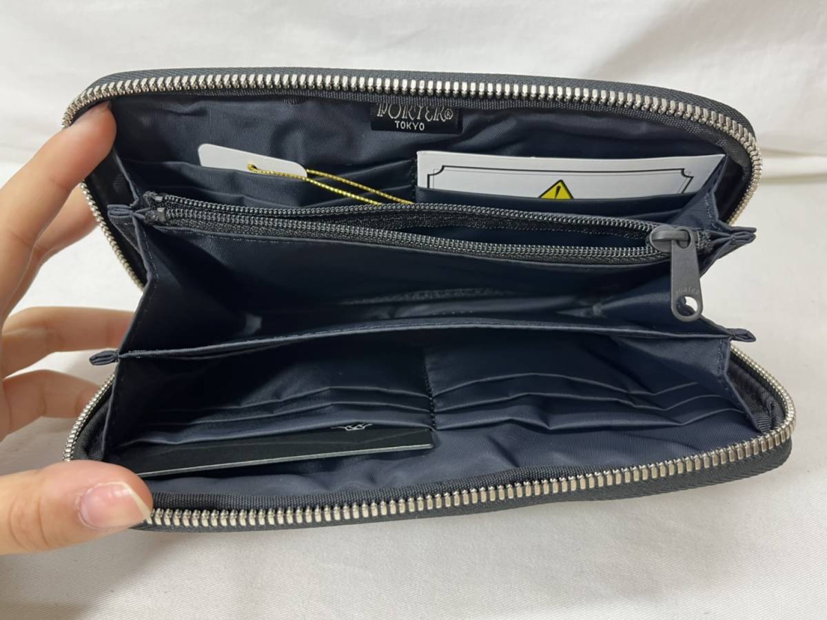 □ 未使用 吉田カバン PORTER ポーター クローン 長財布 クロコダイル 