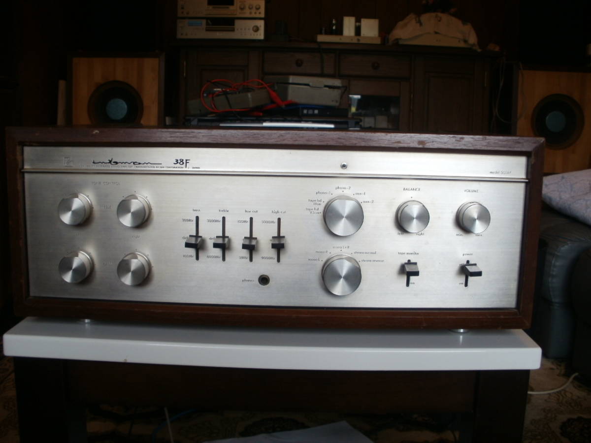 ラックスマン プリメインアンプ LUXMAN SQ38F - 真空管 □□LUXMAN SQ 
