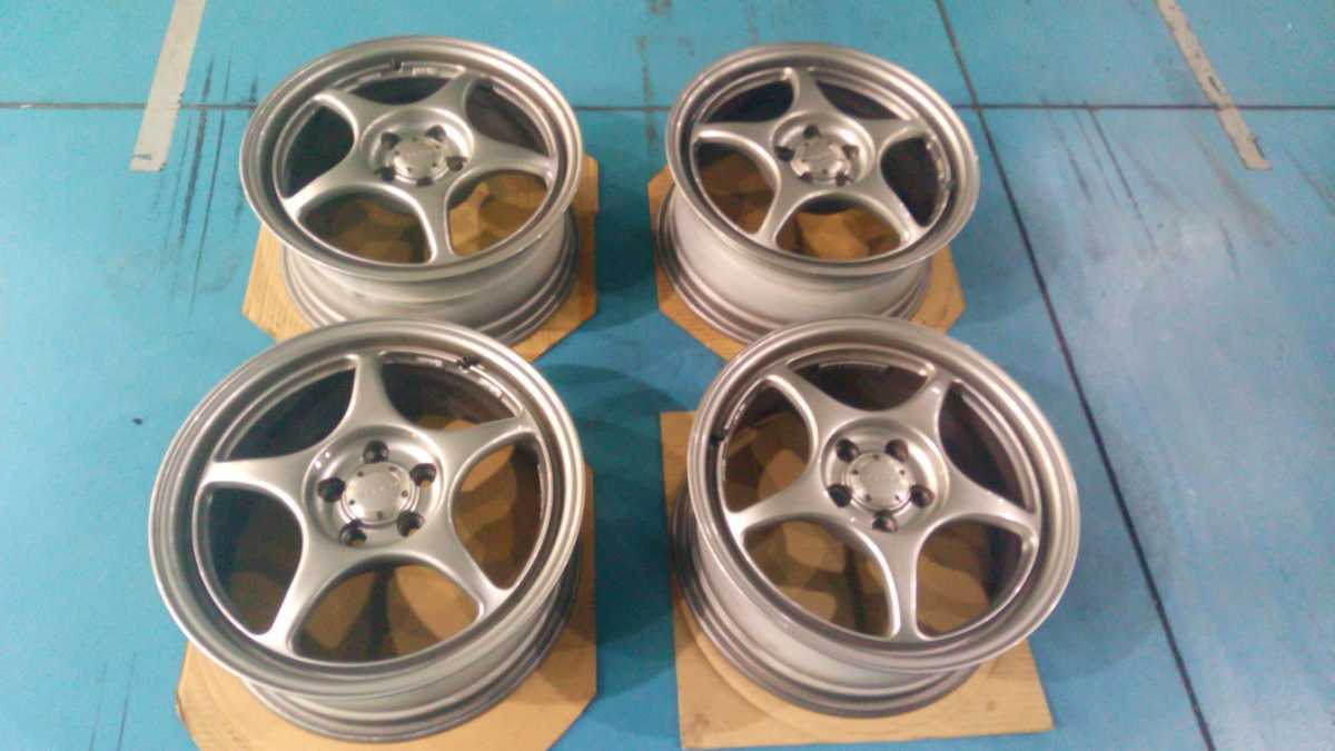 希少 エンケイ ENKEI Racing RP02 4本 16×7J+48 pcd100 RP01 5穴