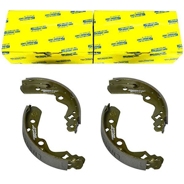 MK カシヤマ ジムニー/ワイド/シエラ SJ30 ブレーキシュー リアセット (リーディング側＆トレーリング側) Z9917-10 スズキ 純正交換