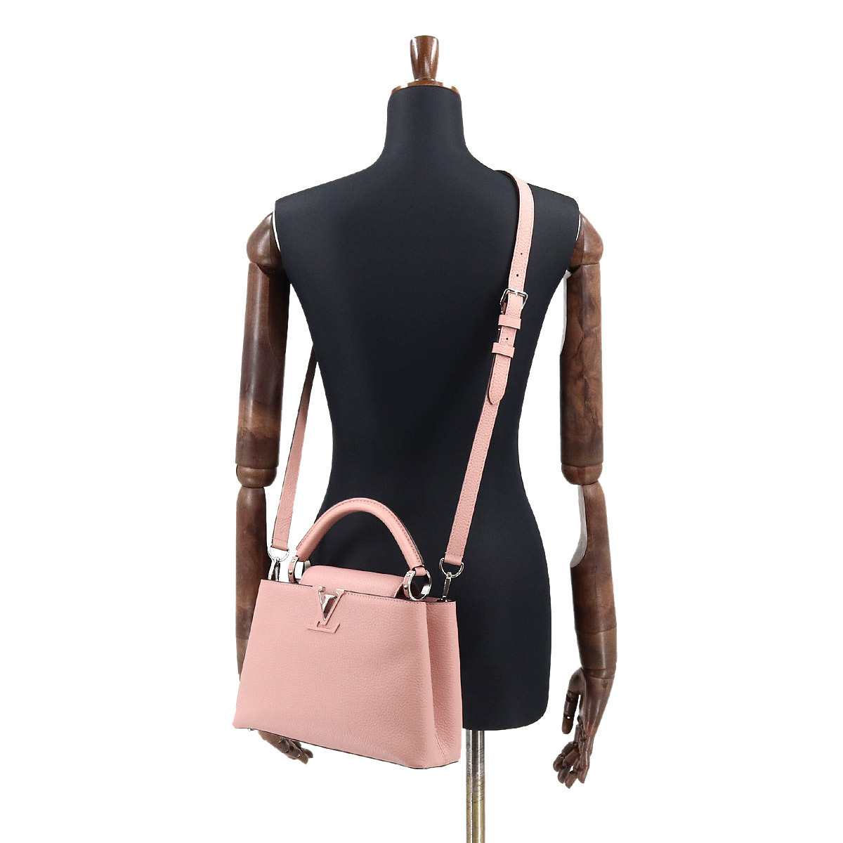 未使用 展示品 ルイ ヴィトン LOUIS VUITTON カプシーヌ BB 2way 