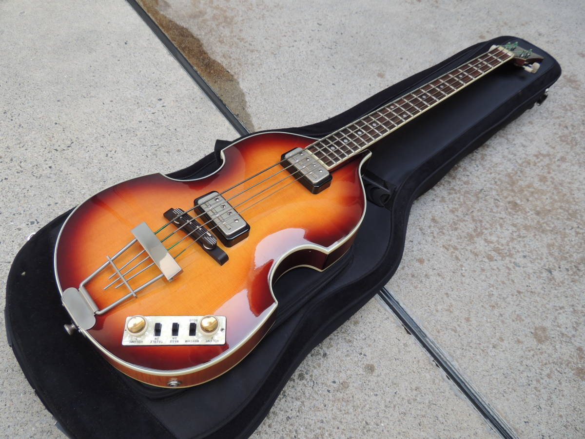 Hofner バイオリンベース ケース付属します