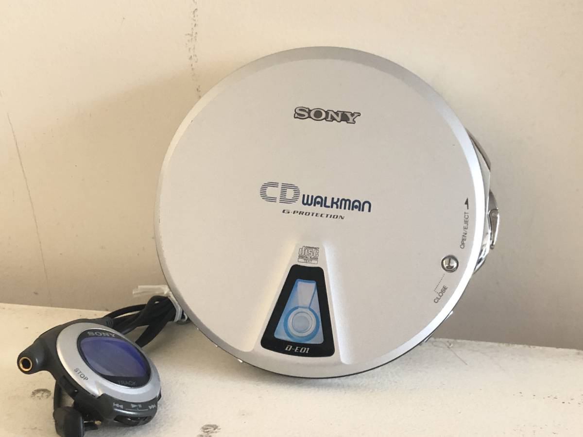 D-E01 SONY ソニー 15周年記念t特別モデル CDウォークマン WALKMAN