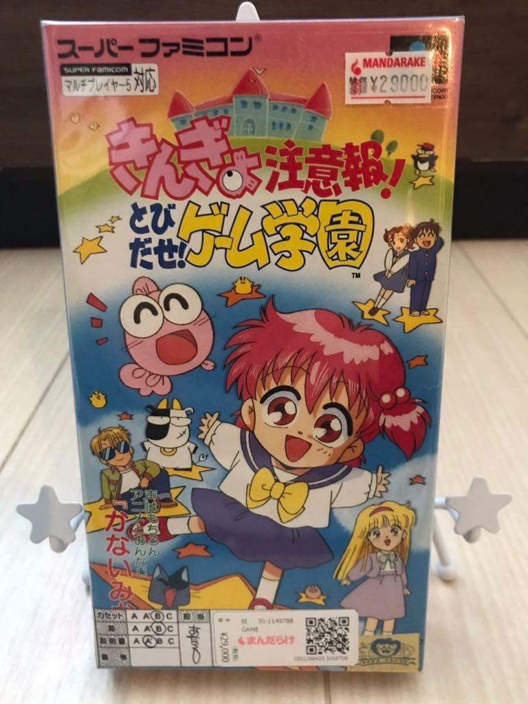 スーパーファミコン きんぎょ注意報！ 極美品 （レア】きんぎょ注意報 