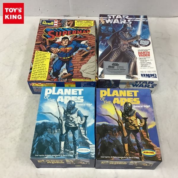 大得価，高品質 1円 レベル 等 1/8 他 スーパーマン ダースベイダー 等(プラモデル)｜売買されたオークション情報、yahooの商品情報をアーカイブ公開 - オークファン その他