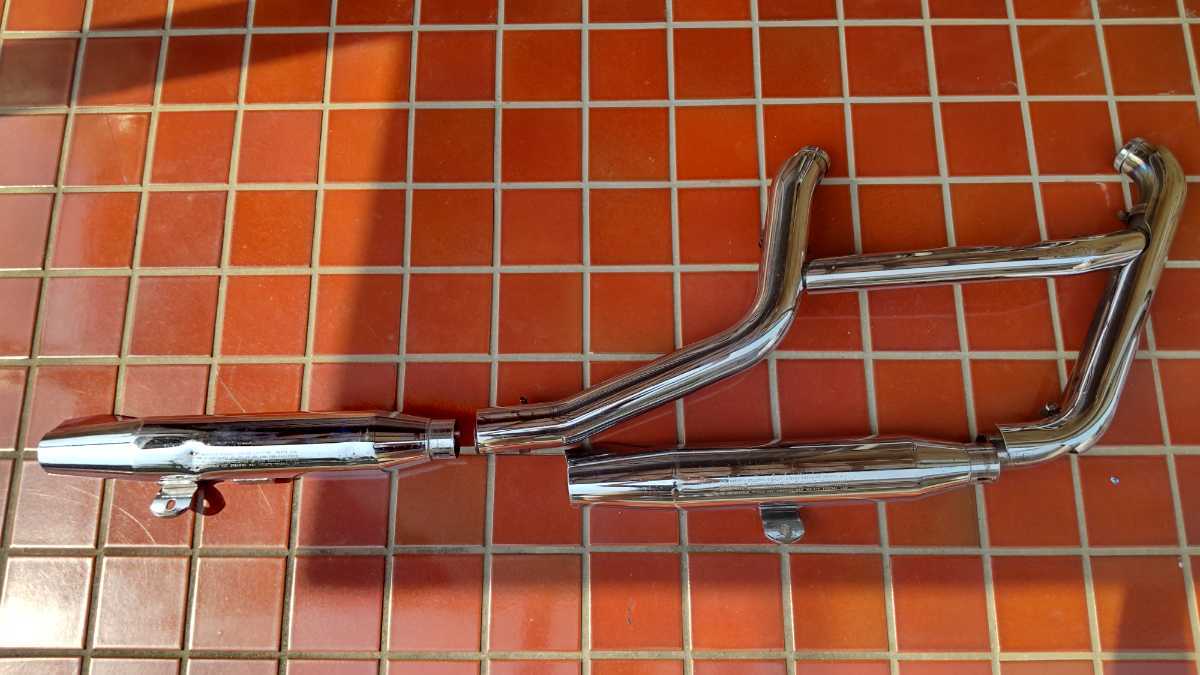 97flstc 純正マフラー エボソフテイル ハーレーダビッドソン
