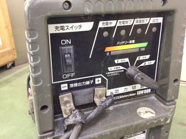 TH-4379 】中古 shindaiwa 新ダイワ バッテリー溶接機 SBW150D 溶接機 