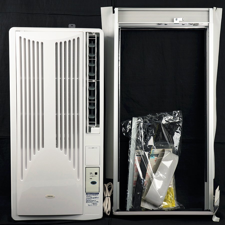 KOIZUMI コイズミ 窓用 ルームエアコン ウインド形冷房専用 KAW-1606/W