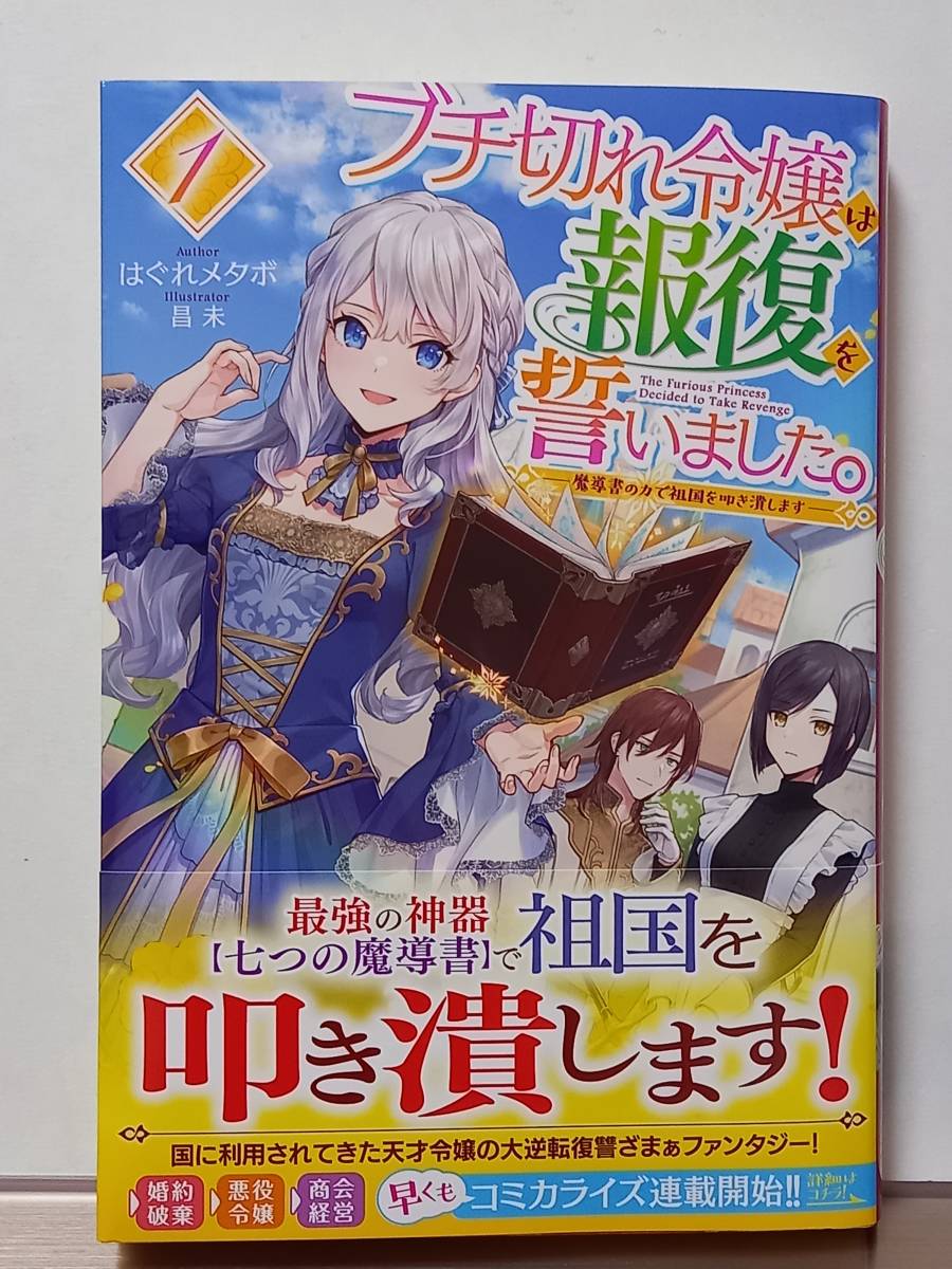 5 19 Hjノベルス ブチ切れ令嬢は報復を誓いました 1 はぐれメタボ 昌未 ライトノベル一般 売買されたオークション情報 Yahooの商品情報をアーカイブ公開 オークファン Aucfan Com