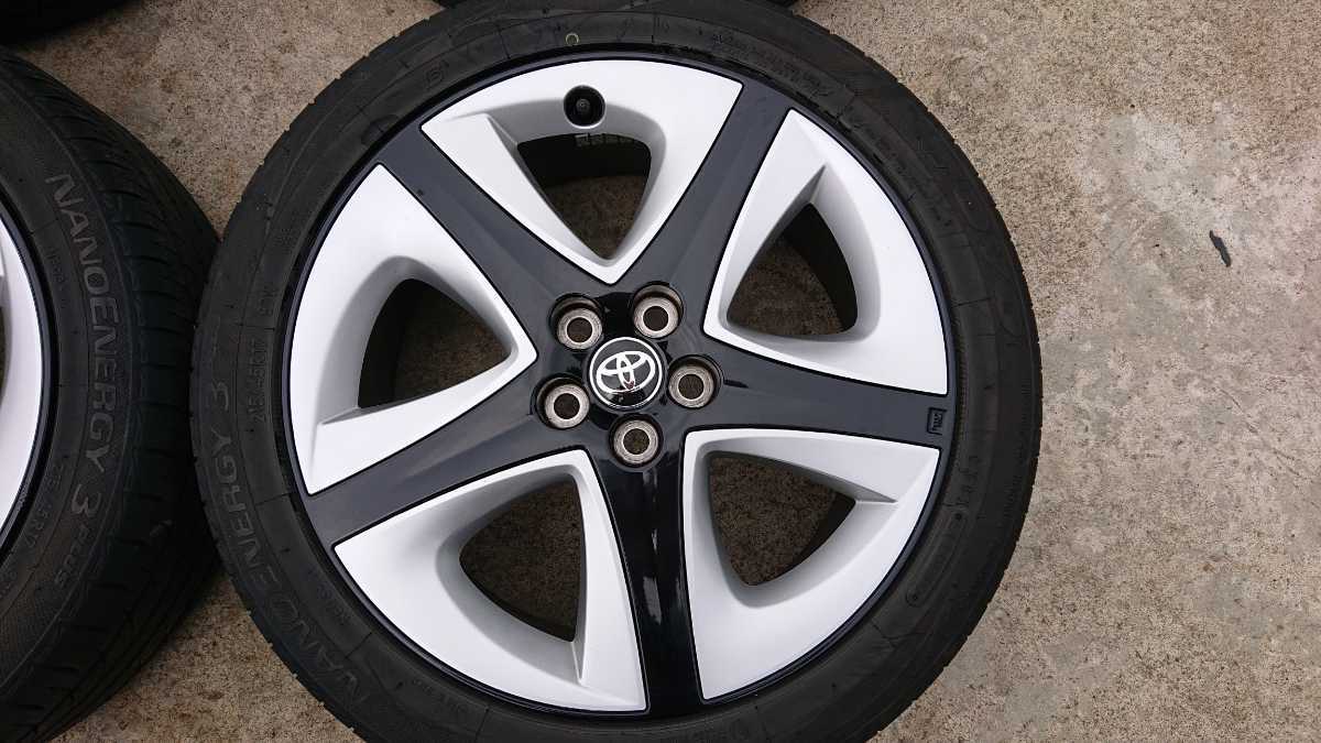 50プリウス ZVW50 トヨタ純正 アルミホイール ツーリング 17インチ 215 