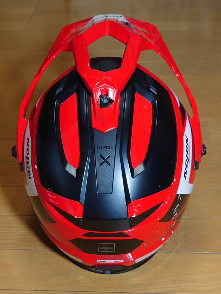 中古品/NOLAN/ヘルメット/N70-2X/Sサイズ 驚きの破格値 ノーラン ノラン NOLAN ヘルメット N70-2X グランデス