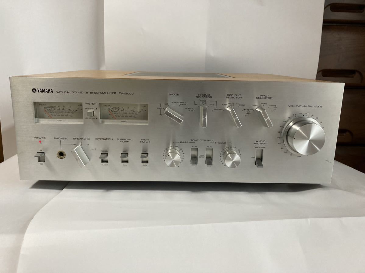  YAMAHA ＣＡ-2000 アンプ ジャンク(YAMAHA)｜売買されたオークション情報、yahooの商品情報をアーカイブ公開 - オークファン YAMAHA