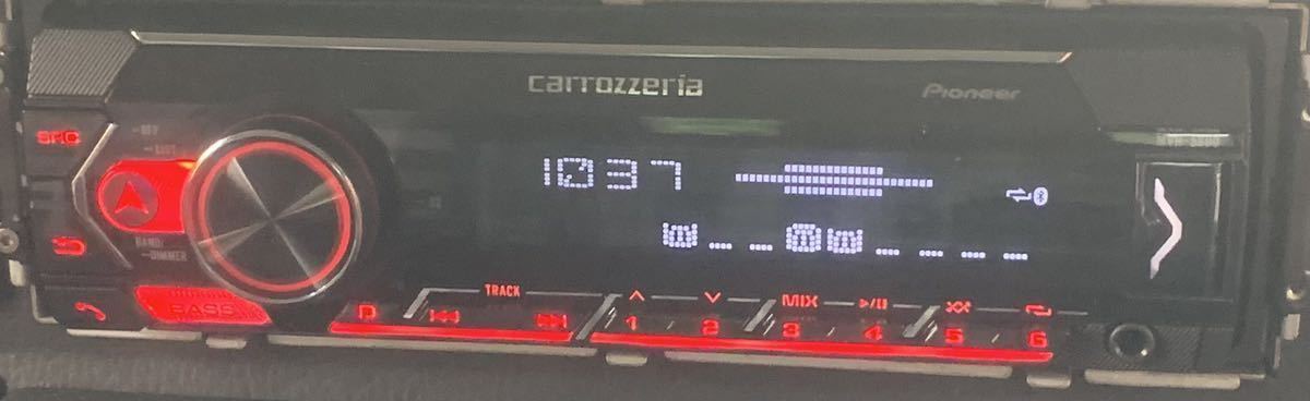 送料込】使用極少 美品！カロッツェリア MVH-5600 Bluetooth 奥行浅い 