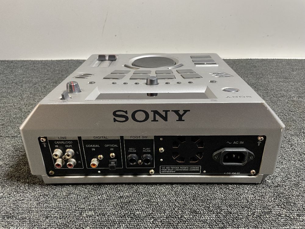 286□□ SONY MDS-DRE1 リミックスMDレコーダー / ソニー バンド