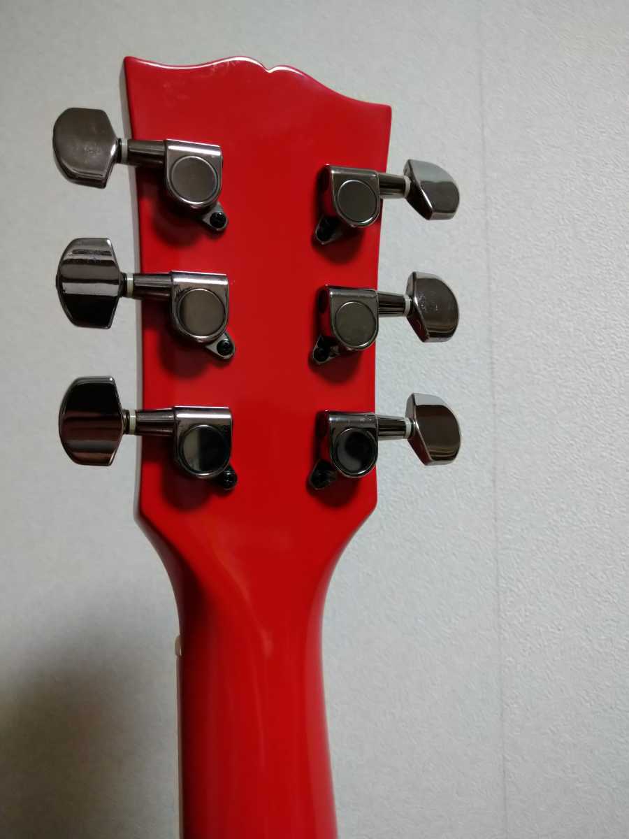 Maison レスポール エレキギター レッド メイソン 赤 1円〜【美品