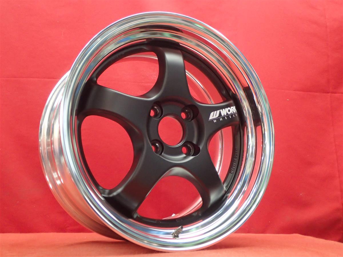 WORK ワーク MEISTER マイスター S1R ホイール 4本 7.5/8J-16 PCD100 4 