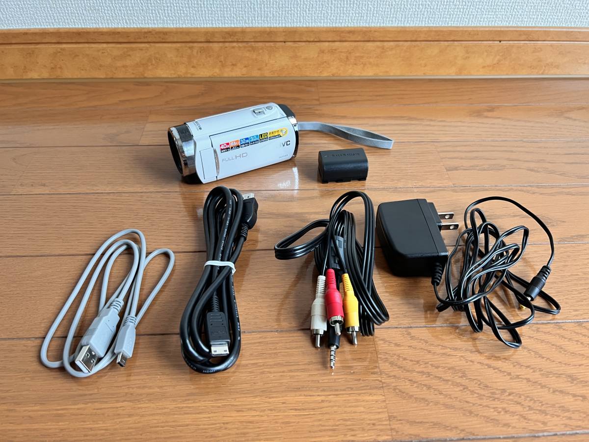 【爆買い，品質保証】 JVCケンウッド Everio GZ-E265-W エブリオ 2013年製(デジタルビデオカメラ)｜売買されたオークション情報、yahooの商品情報をアーカイブ公開 - オークファン その他