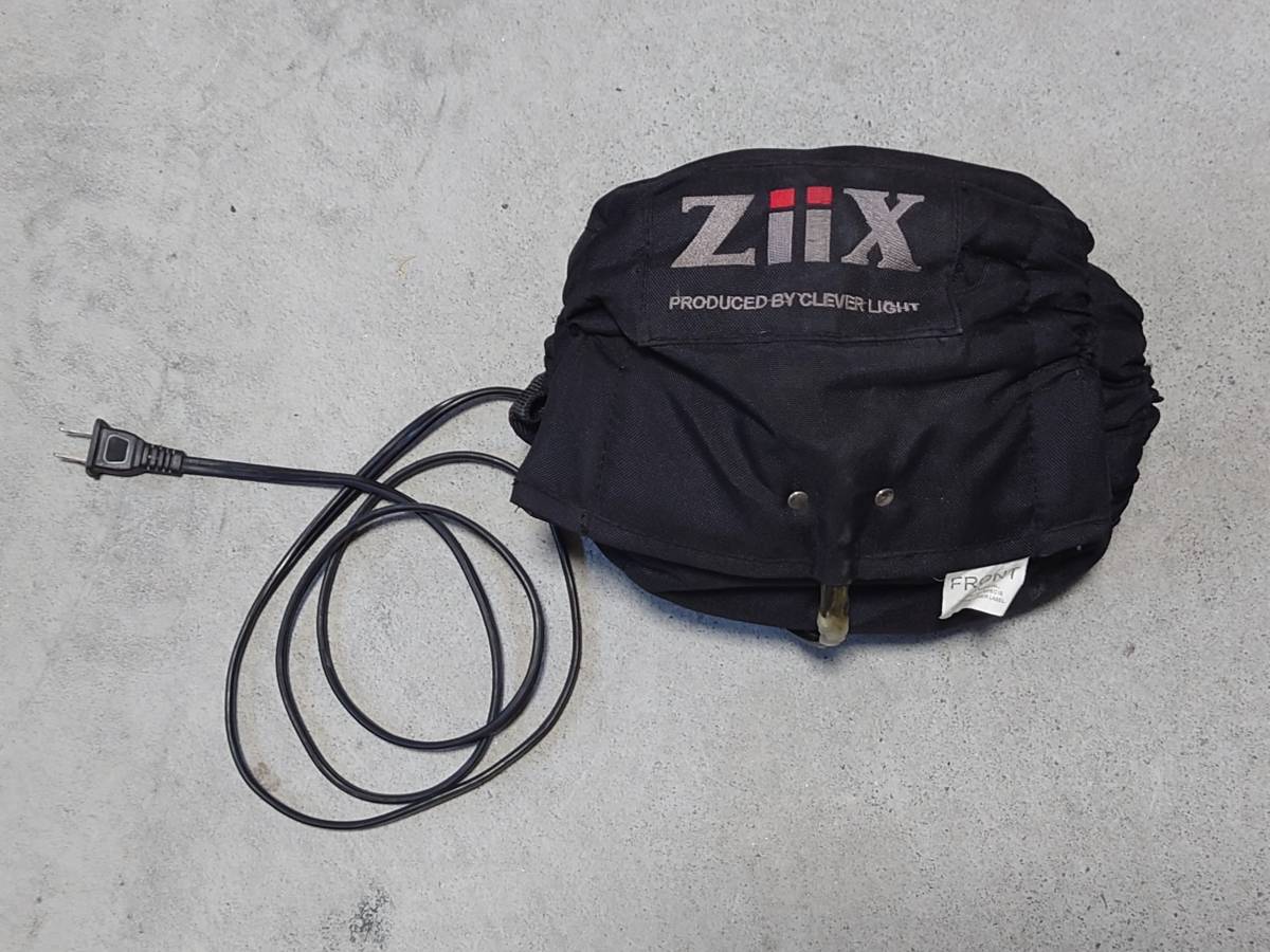 ZiiX タイヤウォーマー フロントのみ 110・120共用 ジャンク 処分 ZiiX
