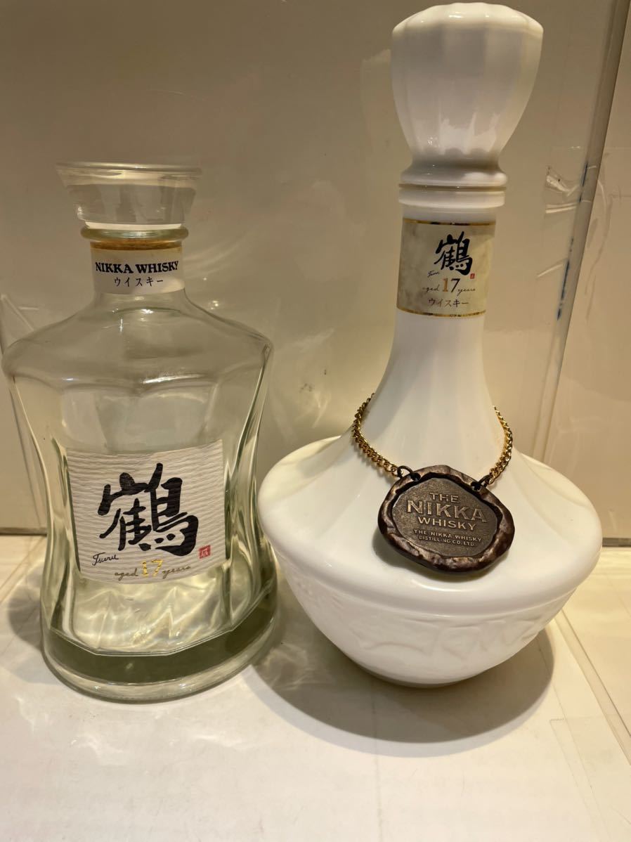 700ml - ウイスキー 竹鶴17年 山崎12年 空瓶2本セット メルカリ 竹