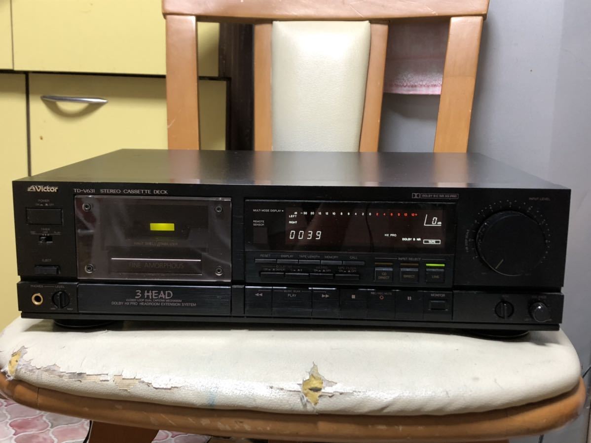 Victor ビクター 3ヘッド TD-V631 再生可 ジャンク品 Victor TD-V631
