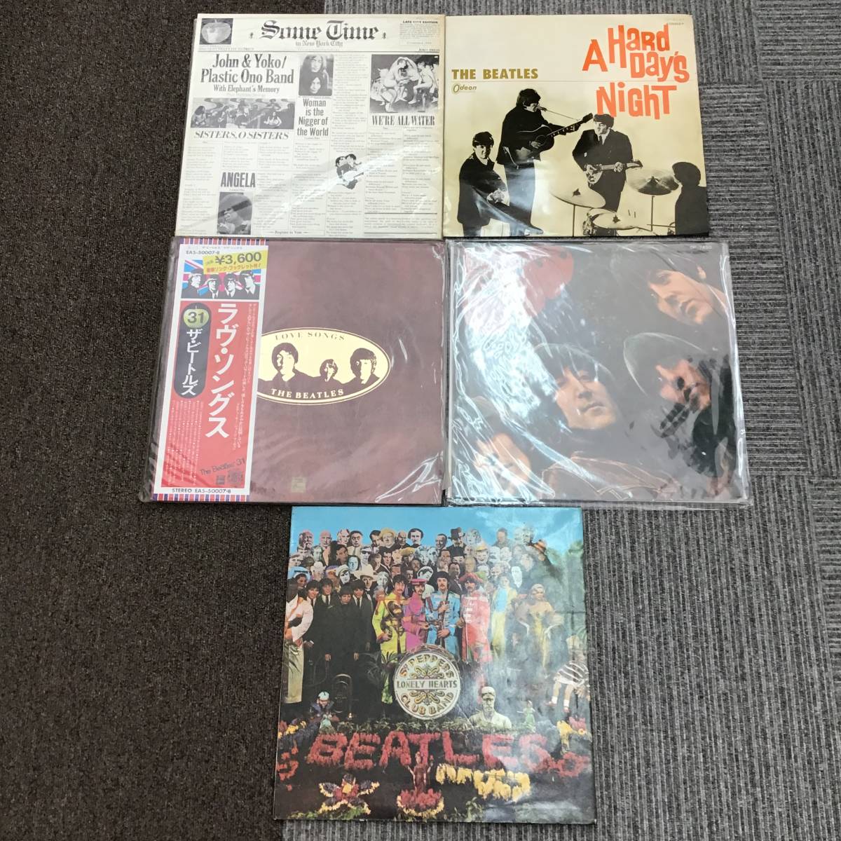 新作登場，安い LPレコード THE BEATLES ザ ビートルズ 5枚セット レトロ 現状品(THE BEATLES)｜売買されたオークション情報、yahooの商品情報をアーカイブ公開 - オークファン B
