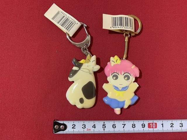 s□□ 当時物 BANDAI きんぎょ注意報！ みんなでキーホルダー 不良牛 