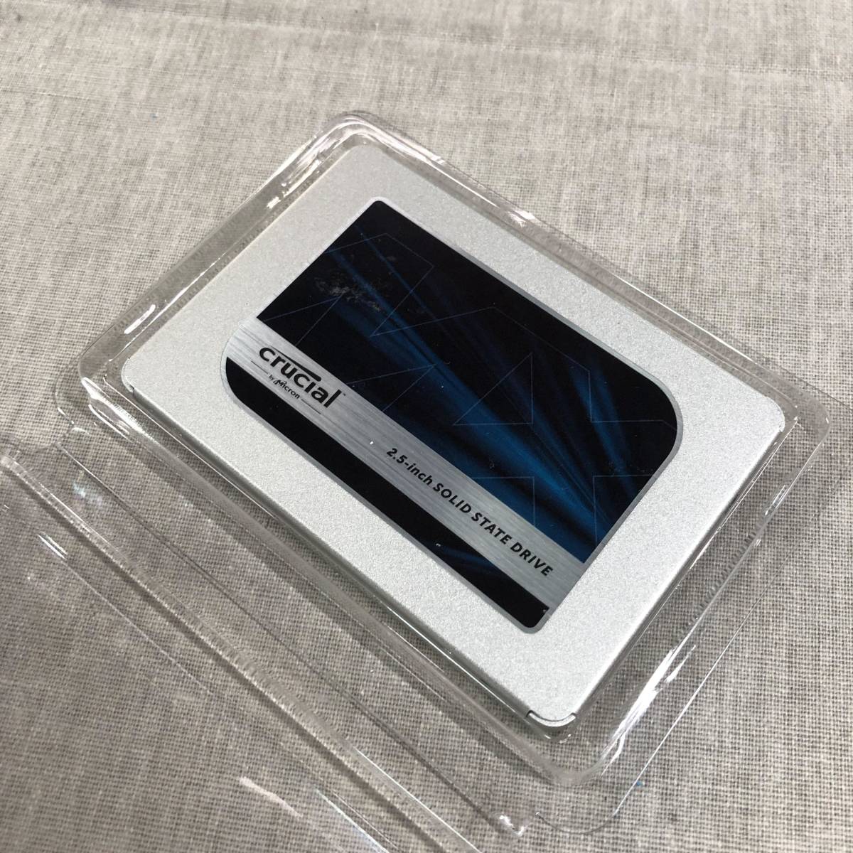 Crucial SSD 250GB MX500 内蔵2.5インチ 7mm (9.5mmスペーサー付属) 5