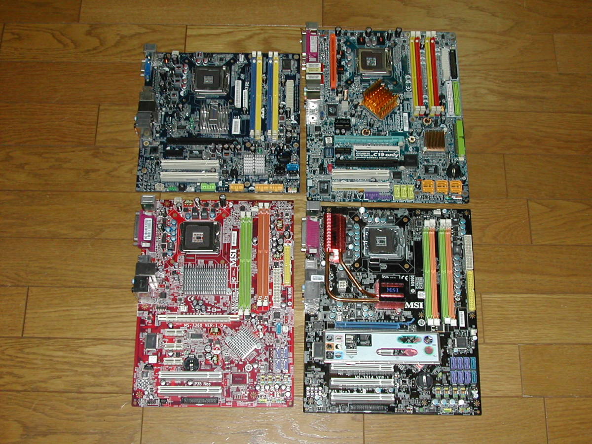 ジャンクマザボ 4枚セット 003 ジャンクマザボ ASROCK H470 PHANTOM GAMING 4の通販 by