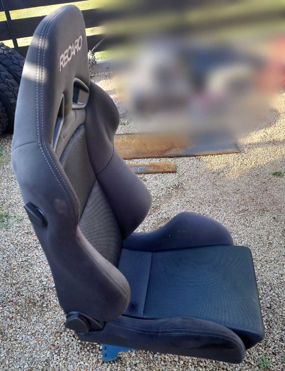 ジムニー JA11 レカロシート RECARO SR-7 ブラック セミバケットシート 