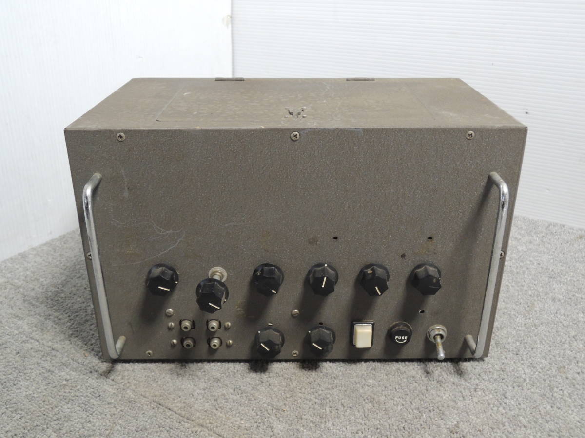 ○真空管アンプ IDEAL SETTSU KINZOKU KOGYO K.K /管理9590A13 創業70