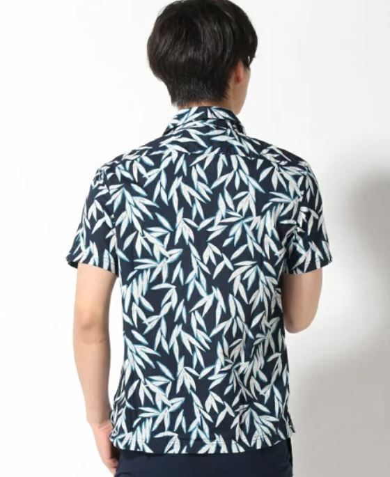 送料390円可能商品 バナナ リパブリック Banana Republic メンズ アロハシャツ ブラウス 花柄 ハワイ 紺 0324aloha L 一 三 弐 Qwer Lサイズ 売買されたオークション情報 Yahooの商品情報をアーカイブ公開 オークファン Aucfan Com