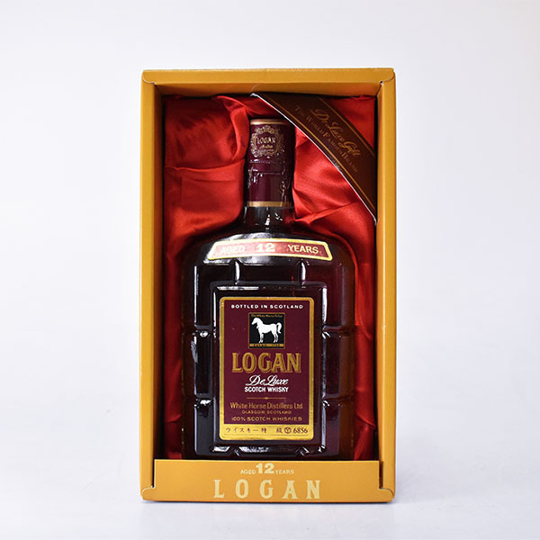 在庫有即納 古酒☆ローガン デラックス 12年 ＊箱付 750ml 43