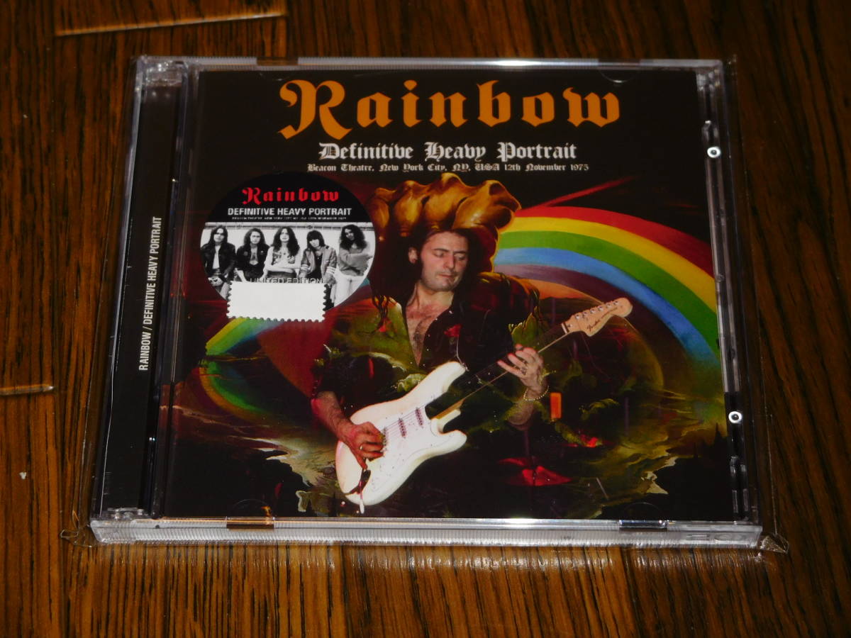 RAINBOW / DEFINITIVE HEAVY PORTRAIT 1975 初回ナンバリングステッカー付 RISING ARROW ...