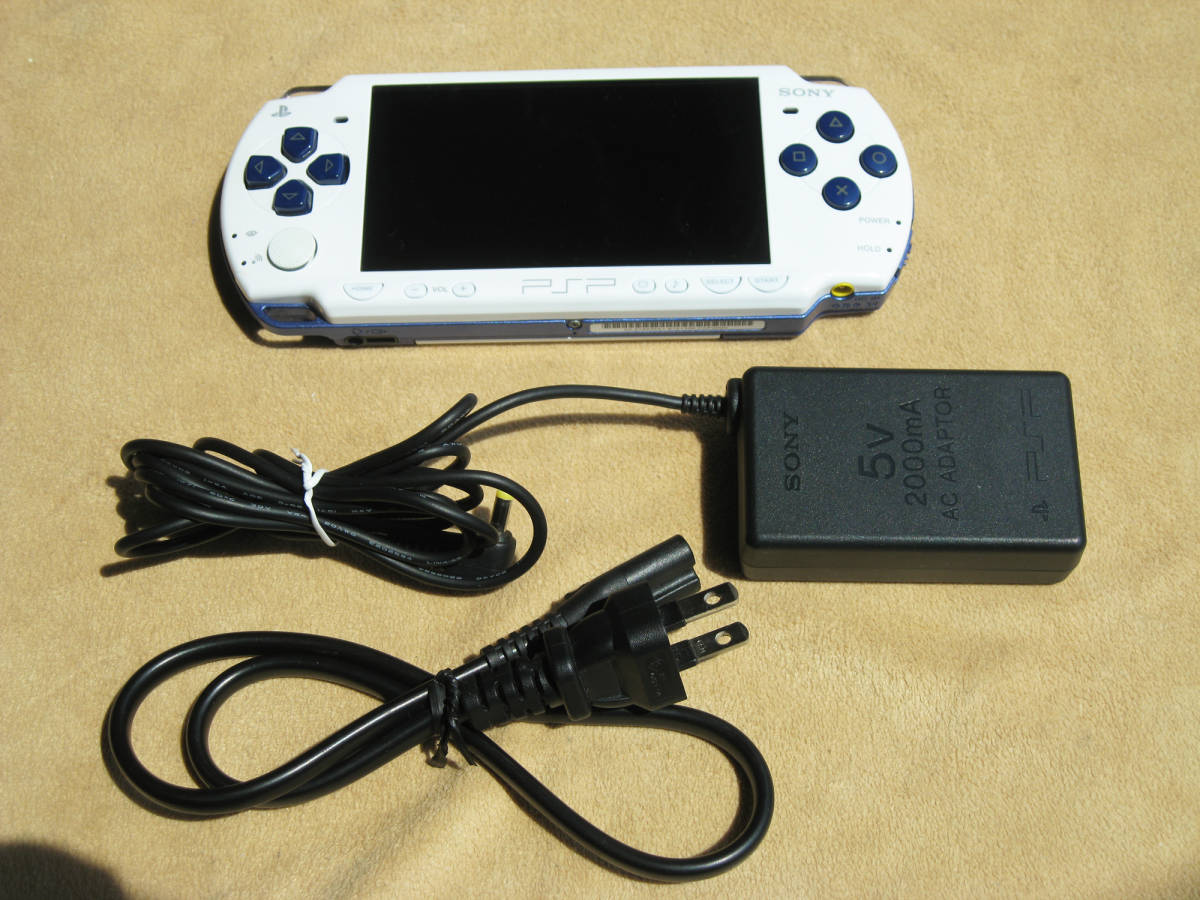 PSP 0 CFW対策前基板 PSP2000 ホワイト・ブルー CFW カスタマイズ品