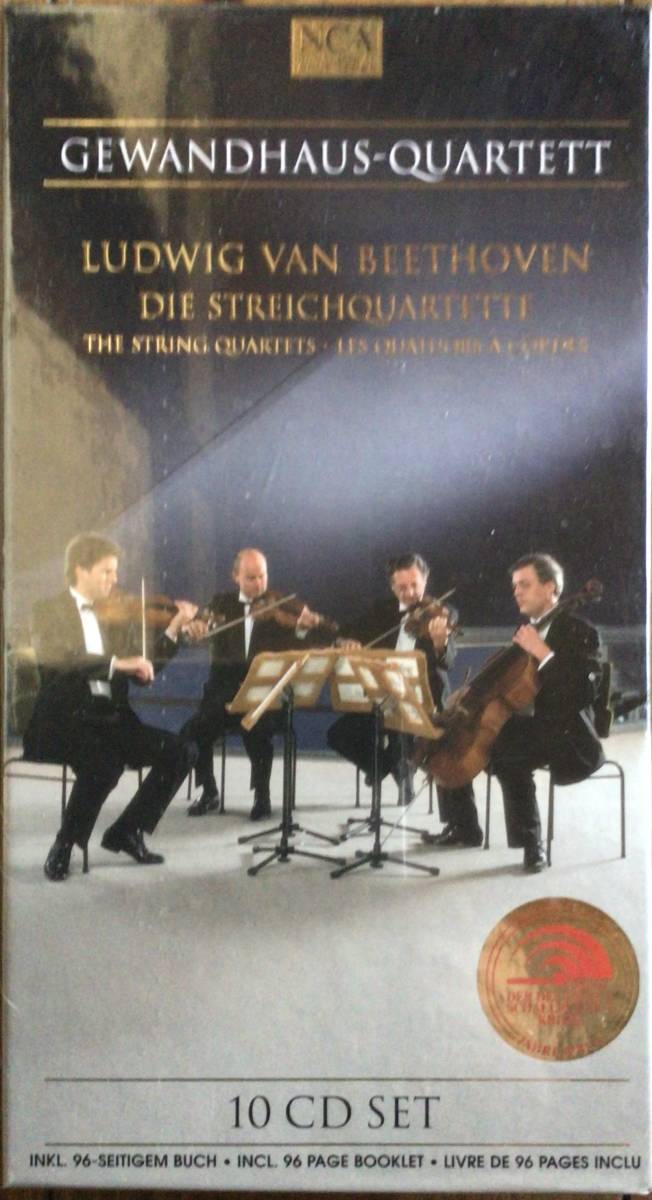 低価，新作 ゲヴァントハウス弦楽四重奏団 ベートーヴェン 弦楽四重奏曲全集 10CD(室内楽)｜売買されたオークション情報、yahooの商品情報をアーカイブ公開 - オークファン 室内楽