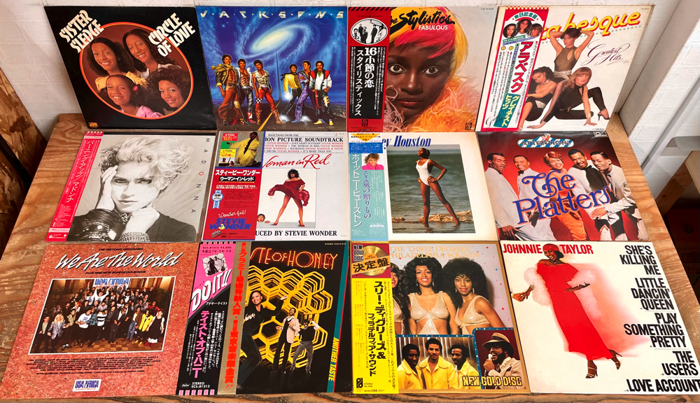 洋楽 LP レコード 10枚セット マイケルジャクソン マドンナ 他 ディスコ ソウル 80年代洋楽 60枚 LP レコード 大量 セット 0523