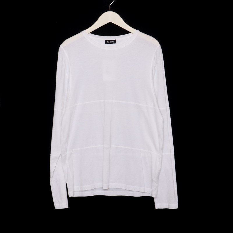 RAF SIMONS ラフシモンズ LSV ロングスリーブ カットソー ホワイト